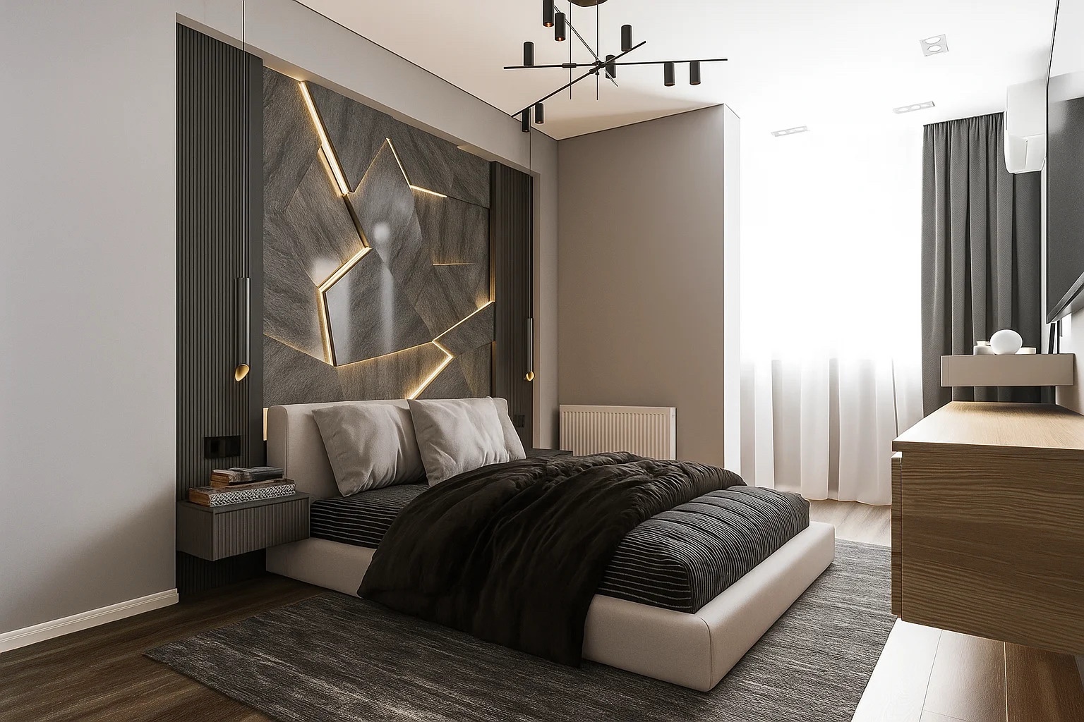 Спальня в современном стиле